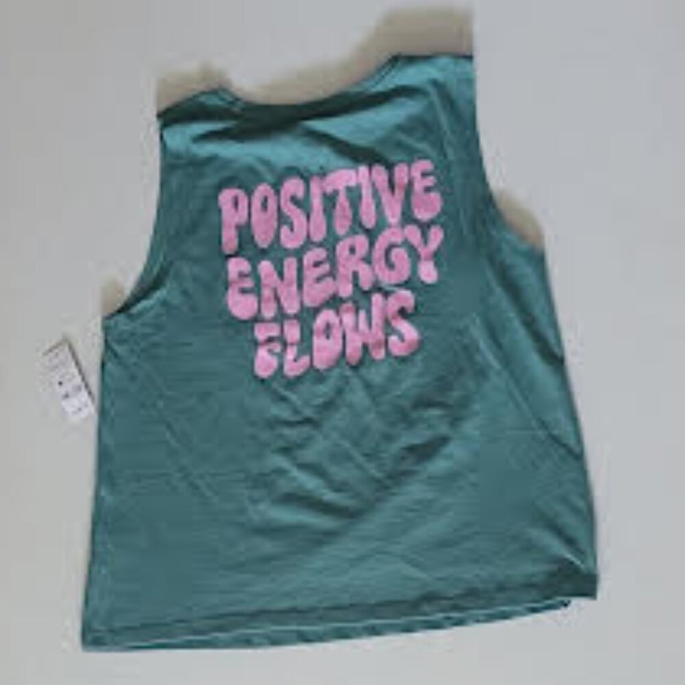 NWT Ardeen XS Positive Energy graphic tank top - Picture 5 of 6